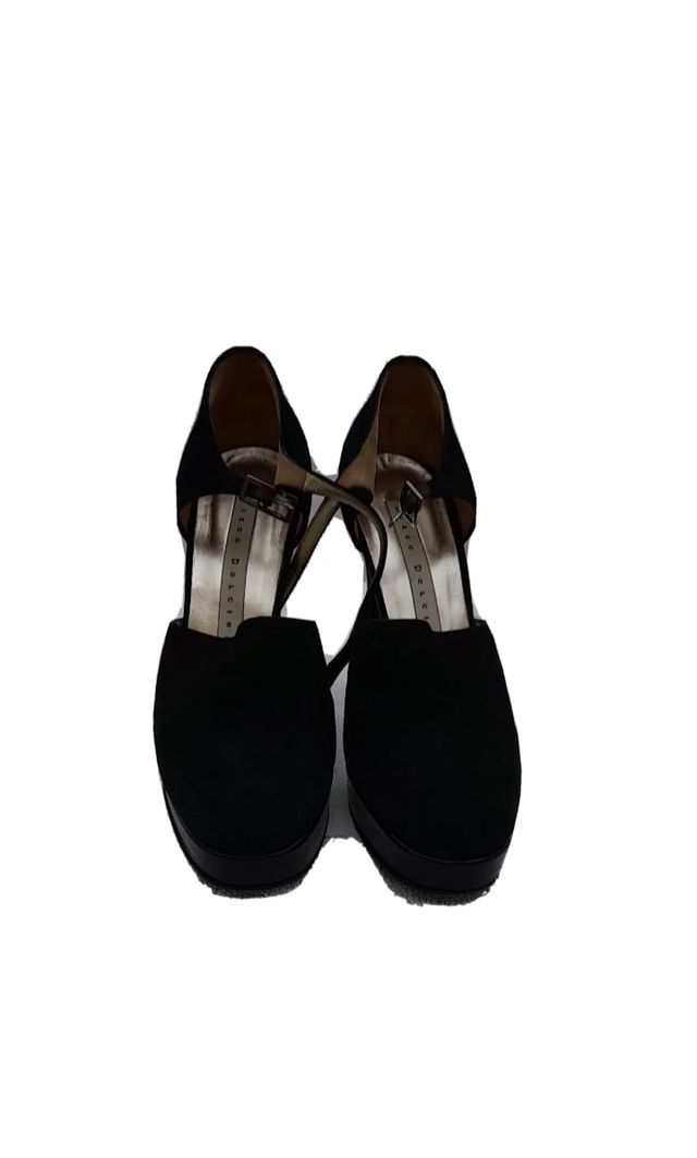 Scarpe nuove nere tacco 11.5 tg.38