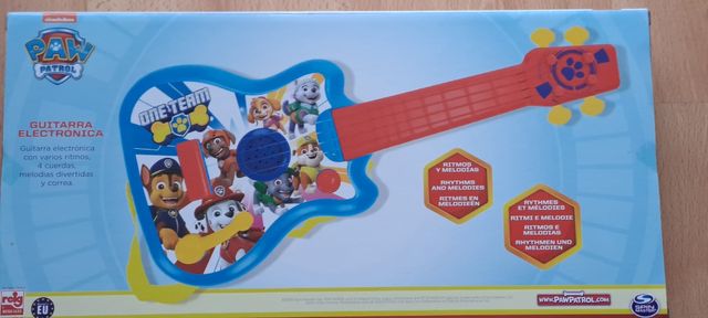 Guitarra paw patrol