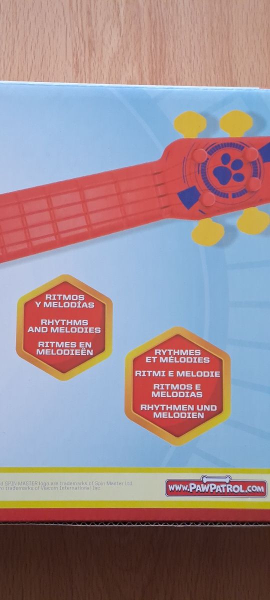 Guitarra paw patrol