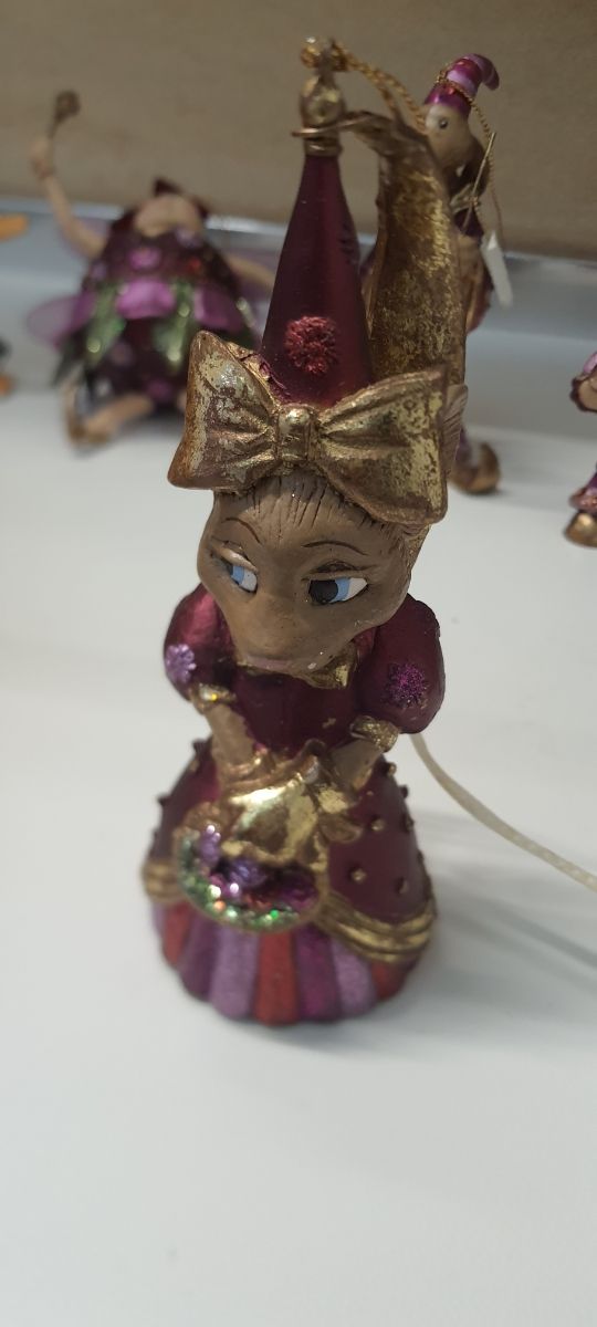 set di 5 Decori per albero di Natale