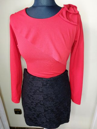 Lote de camiseta y falda