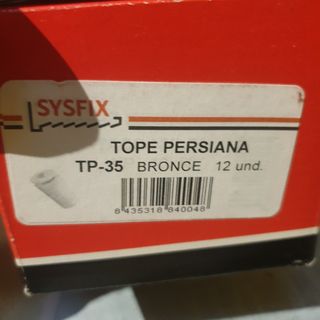 Topes persiana bronce