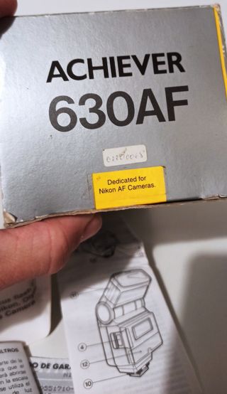 Flash ACHIEVER 630 AF - NIKON - a estrenar