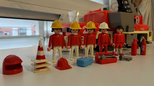 PLAYMOBIL 3525 CAMION DEI POMPIERI