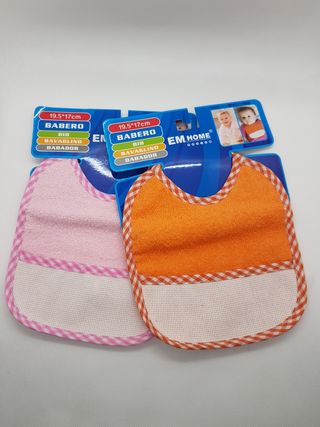 8 Bavaglini punto croce