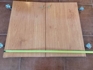 Puertas mueble color cerezo