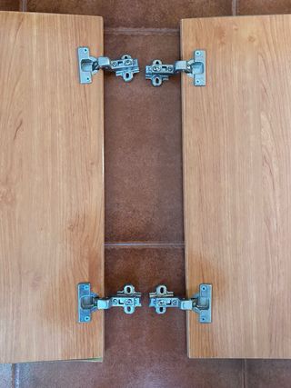 Puertas mueble color cerezo