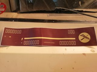 Plantilla adhesiva para frigo y cocina