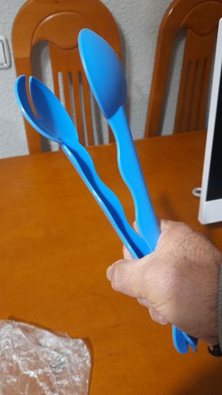 Cubiertos ensalada tupperware