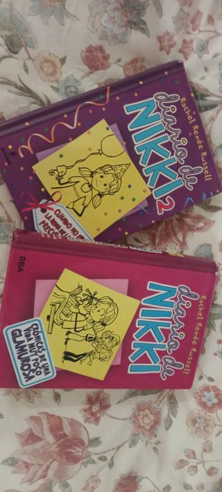 2 libros diario de Kikki