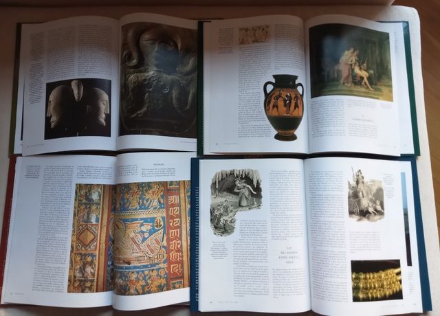 Libros de mitología.