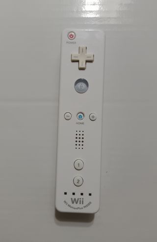 Mando blanco motion plus nintendo wii original