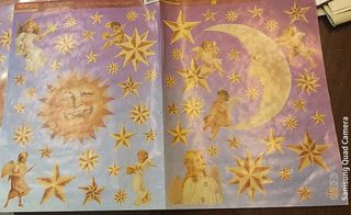 Laminas para decoupage , restos de tienda