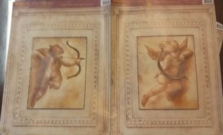 Laminas para decoupage , restos de tienda