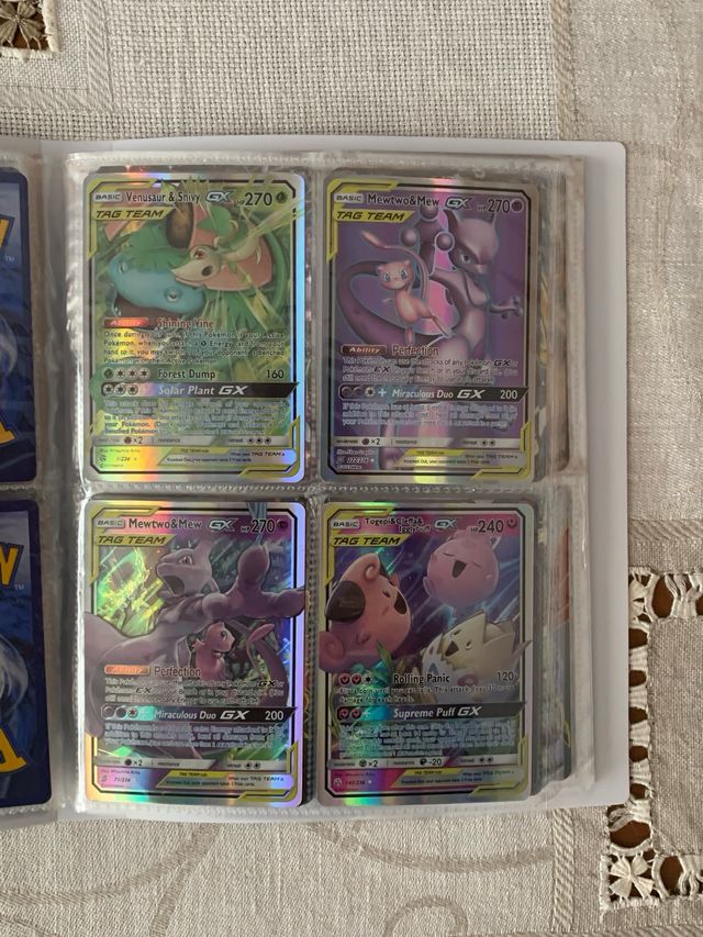 Cartas Pokemon Tag Team y EX