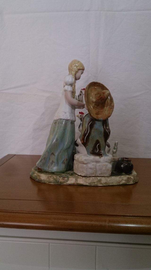 Figura de Porcelana Vintage Inglés de Valencia