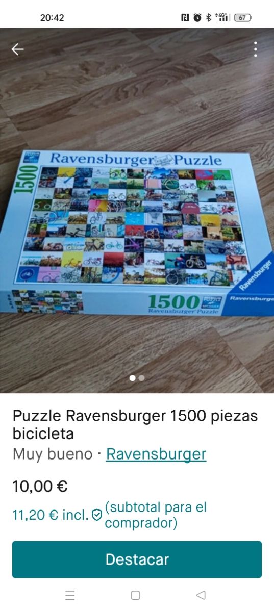 Se venden puzzles