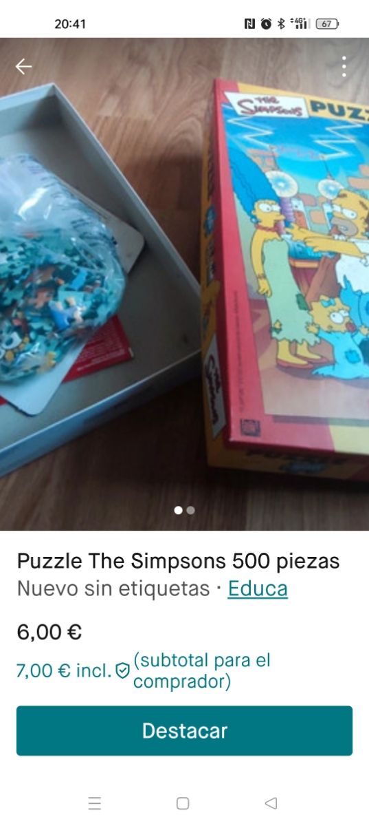 Se venden puzzles