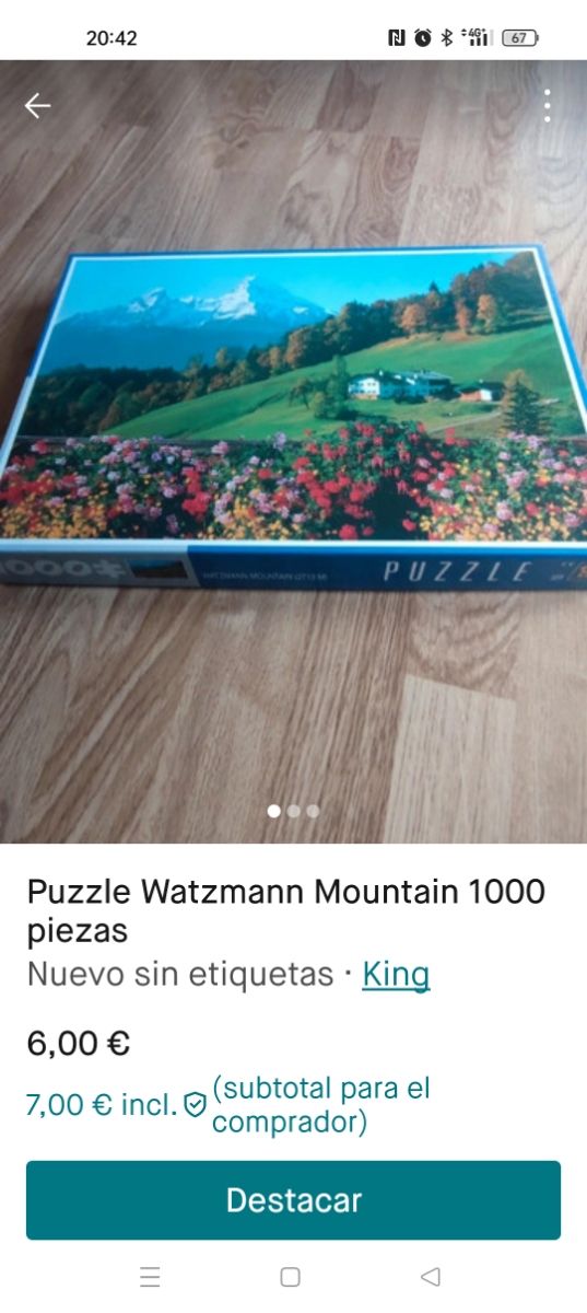 Se venden puzzles