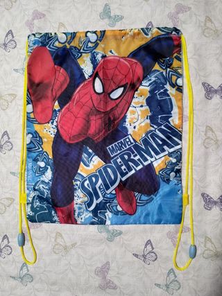Buff - Tubular( braga ) + Bolsa saco Spiderman
