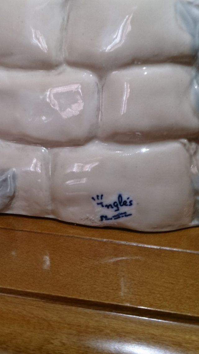 Figura de Porcelana Vintage Inglés de Valencia