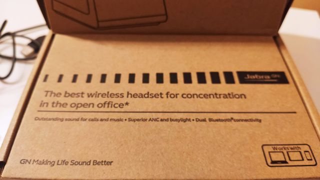 Auriculares Jabra Evolve 75+ UC con Base de Carga