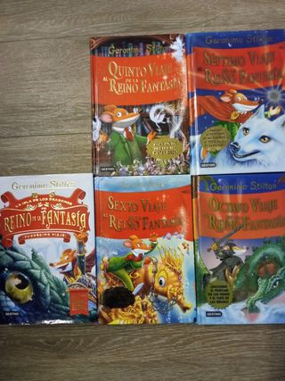 Libros de la colección Gerónimo Stilton 