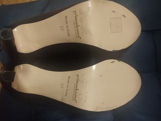 Zapato mujer negro tacon alto