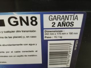 Funda aislante batería coche