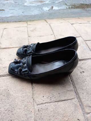 Zapatos piel negros