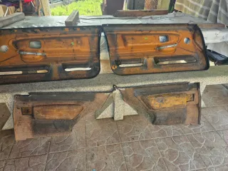 Asientos sport bmw e36 coupe cuero y tela