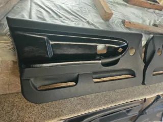 Asientos sport bmw e36 coupe cuero y tela