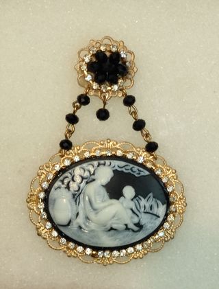 Pendientes flamenca estilo vintage