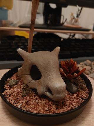 Cubone Diorama Autumn