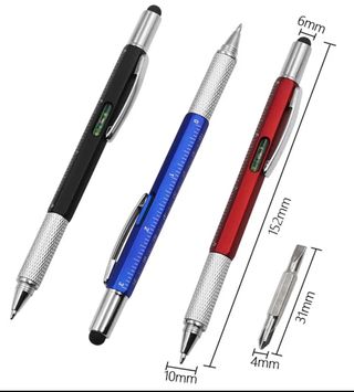 BOLÍGRAFO MULTIUSOS ROJO