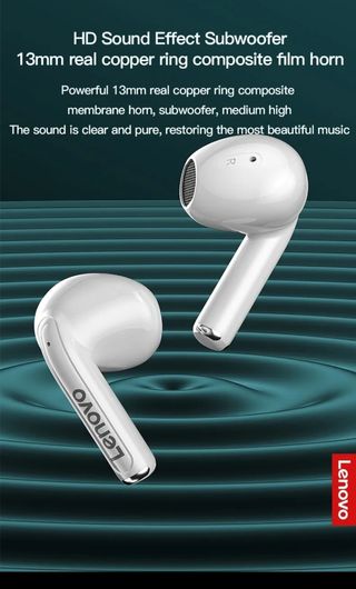 AURICULARES BT5.2 LENOVO THINKPLUS WHITE