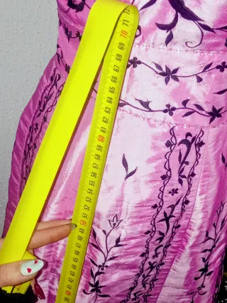 Vestido rosa cliché mui elegante y cómodo