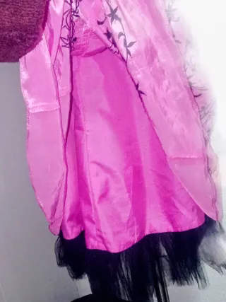 Vestido rosa cliché mui elegante y cómodo