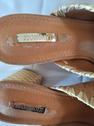 Zuecos Buonarotti camel