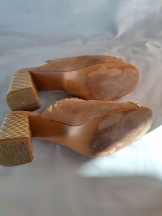 Zuecos Buonarotti camel