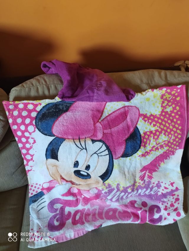 Poncho piscina Minnie Mouse