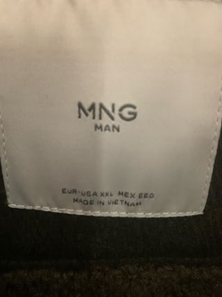 Abrigo lana corto Mango