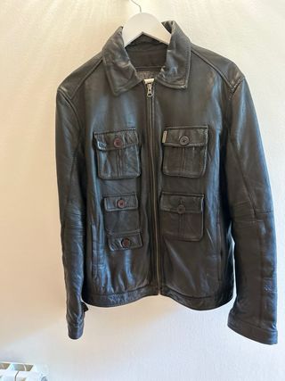 Cazadora de cuero Desigual