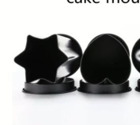 Molde hornear tostadas corazón estrella