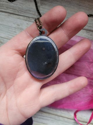 Reloj bolsillo vintage Audrey Hepburn cobre