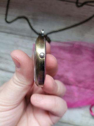 Reloj bolsillo vintage Audrey Hepburn cobre