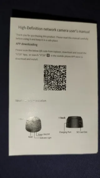 Mini cámara de videovigilancia