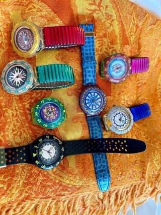 collezione orologi Swatch Scuba vintage