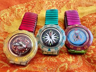 collezione orologi Swatch Scuba vintage