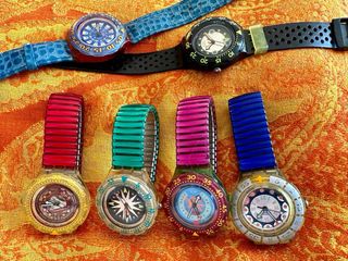 collezione orologi Swatch Scuba vintage